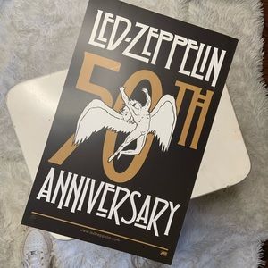 LedZealand collectible 50th anniversary poster🤟🏼